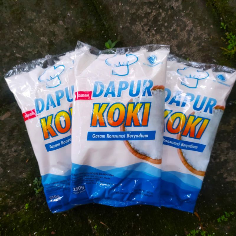 

Garam dapur koki 250gr / garam beryodium