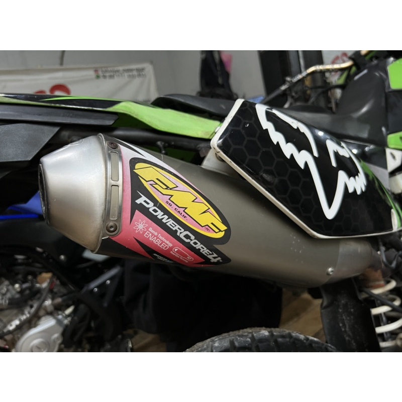 knalpot FMF POWERCORE 4 klx dtracker 250 original USA