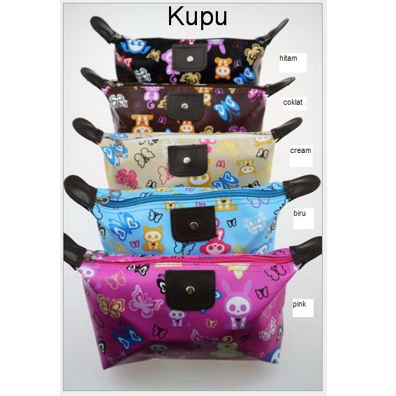 IMURA | pouch kosmetik motif baru tas kosmetik