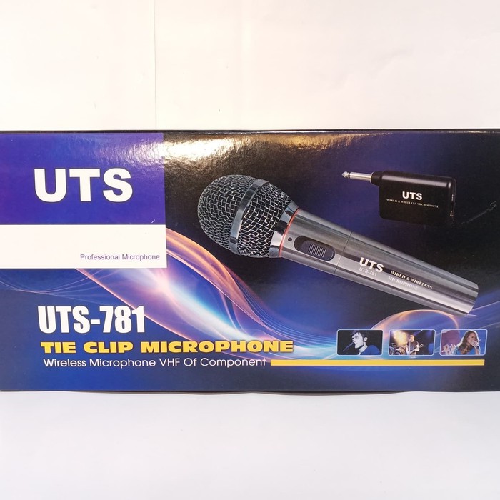 UTS 781 WIRELESS MICROPHONE HANDHEL PORTABLE MIC