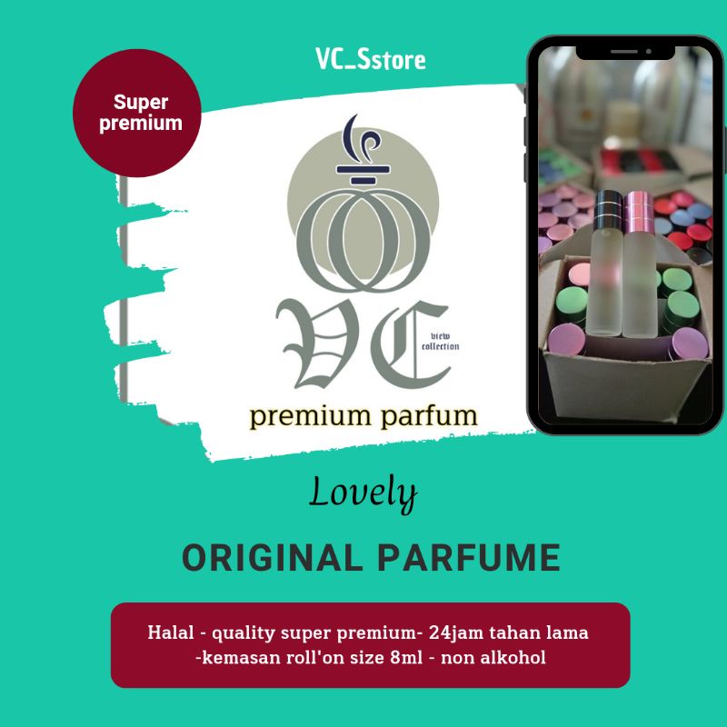 PARFUM LOVELY MURNI NON ALKOHOL