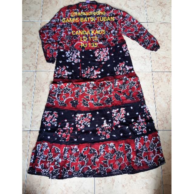 GAMIS BATIK TUBAN CANDA GROSIR