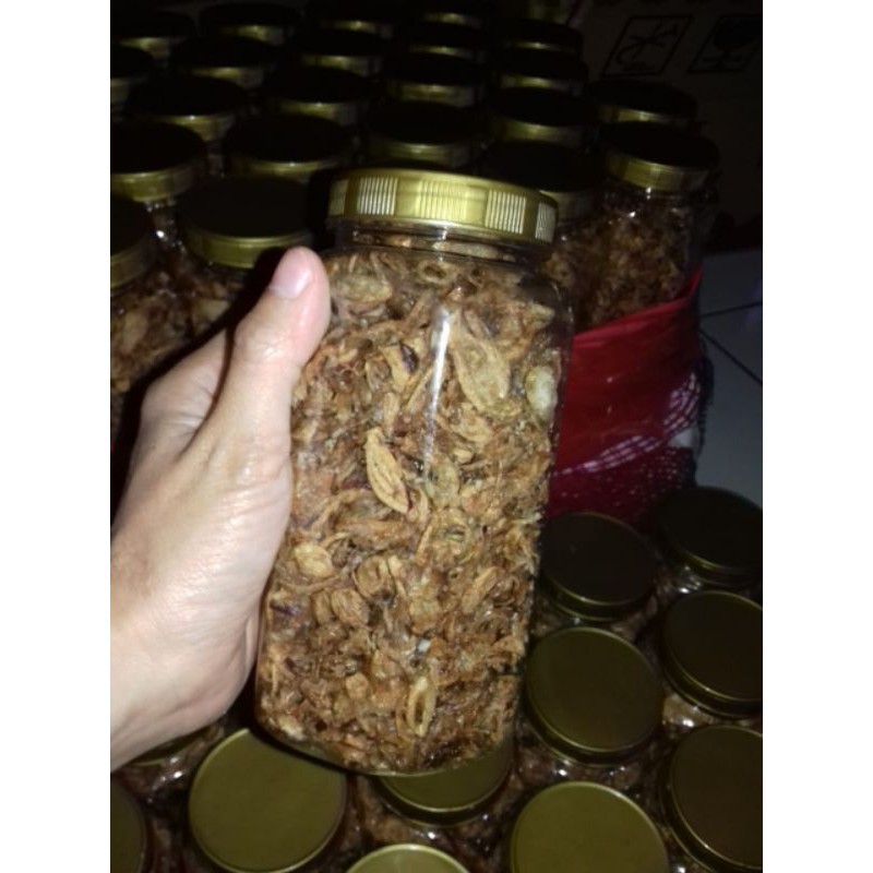

brambang goreng 200 gr kemasan toples
