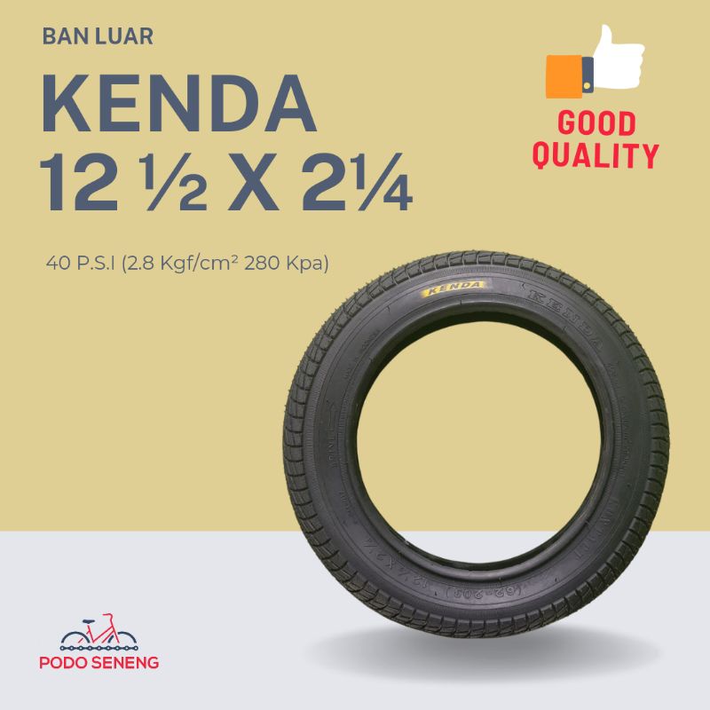 Kenda Ban Luar Sepeda Ukuran 12/16/20