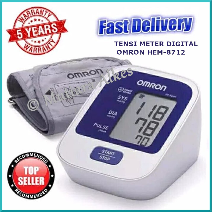 Tensi Meter Digital OMRON HEM-8712 / Automatic Blood Pressure Monitor