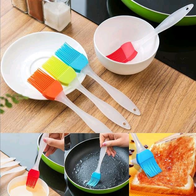 Kuas Mini Silicone Brush - Kuas Oles Minyak - Kuas Roti Food Grade