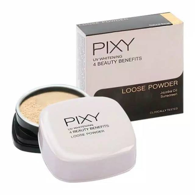 Pixy UV Whitening 4 Beauty Benefit Loose Powder SPF 15