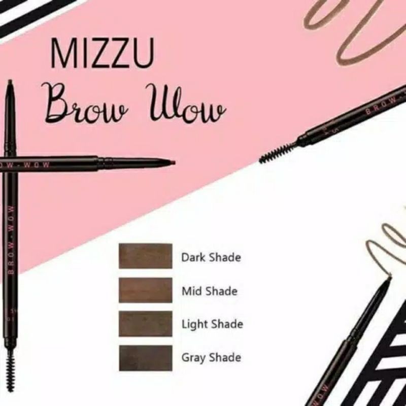 Mizzu Brow Wow Eyebrow Matic Pencil ~ ORIGINAL 100%