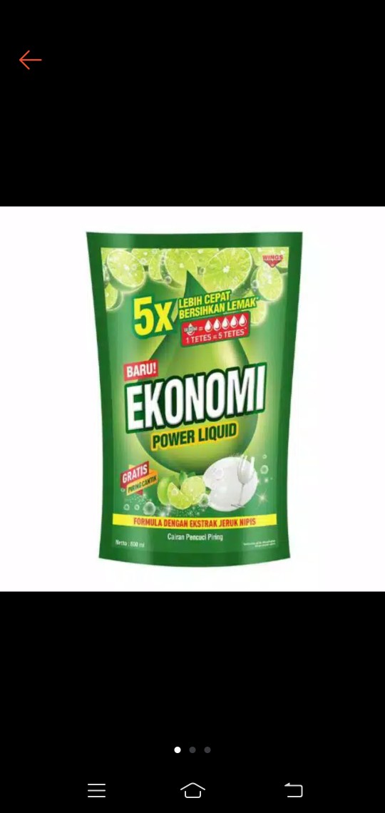 Ekonomi Sabun Cuci Piring 780ml [ada Hadiah] Ekonomi Power Liquid
