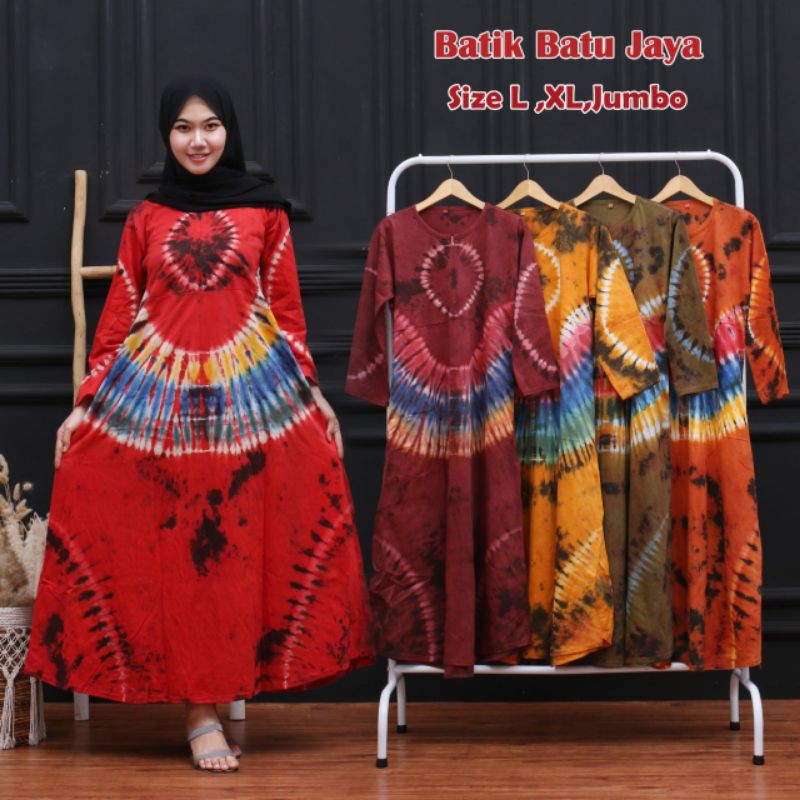 GAMIS PELANGI JUMBO BAHAN KAOS MURAH