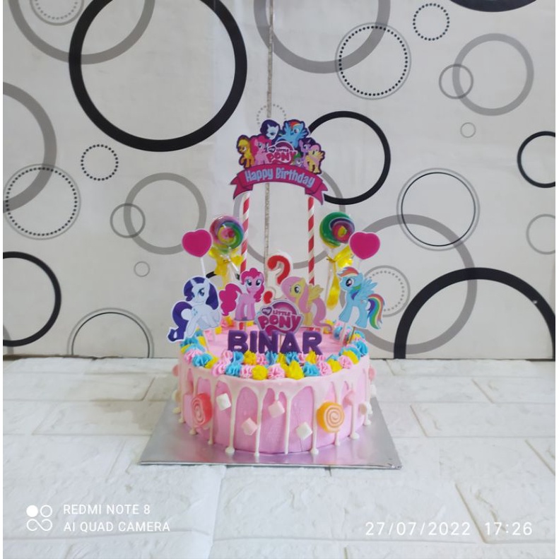 

HARGA PROMO ! ICE CREAM TART, Model Pony, 20 cm, Tart Dalamnya 100% Ice Cream Tanpa Kue