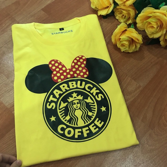 Kaos Starbucks Coffee Minnie Mouse/ TMBLR TEE/ T-shirt/ BLTEE/ TEE/ KAOS CEWEK/ KAOS COWOK/ Baju