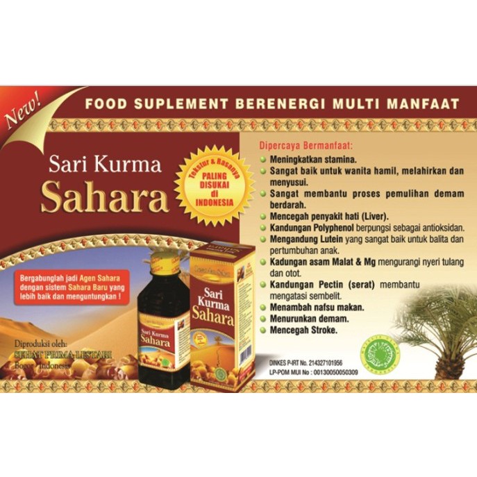 

MAR SARI KURMA SAHARA ORINAL
