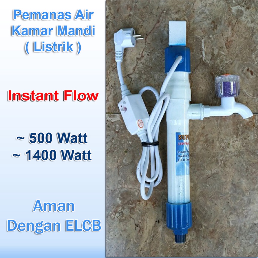 SuperTop Lite - Water Heater - Mandi Hangat - Pemanas Air Kamar Mandi