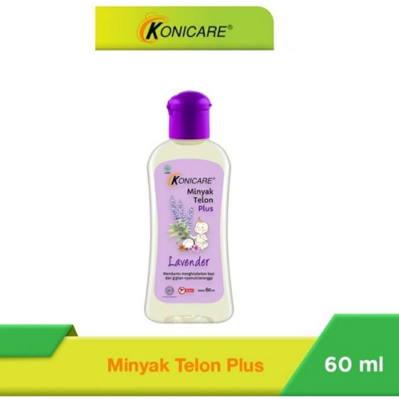 KONICARE MINYAK TELON PLUS LAVENDER 60 ML