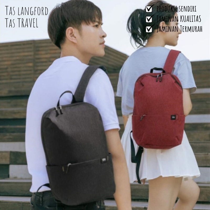 Tas Ransel Backpack Wanita Cewek Punggung Bahu Model Simplew Fashion Terkini Perempuan Sekolah Import Murah Terbaru Wanita Cewek Perempuan 002