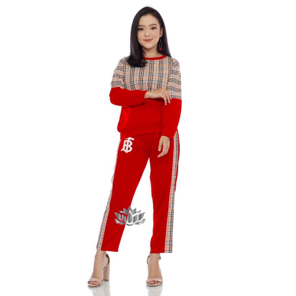 BO - SETELAN BLUEBERRY FULL LENGAN/ SETELAN LENGAN PANJANG / SETELAN TERBARU / SETELAN TELARIS