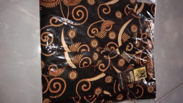 Nayla Batik Hrb026 Grosir Kemeja Batik Original Pria Modern Sogan Sayap Merak Diskon Murah Terviral