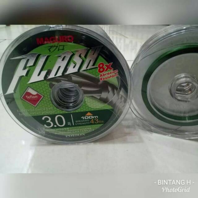 Senar PE Maguro Flash X8 PE 3 100 Meter