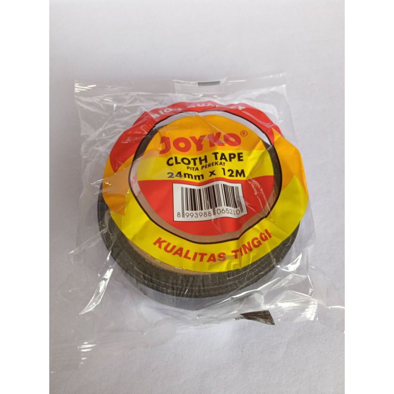 

Lakban Kain cloth tape joyko 24mm x 12M