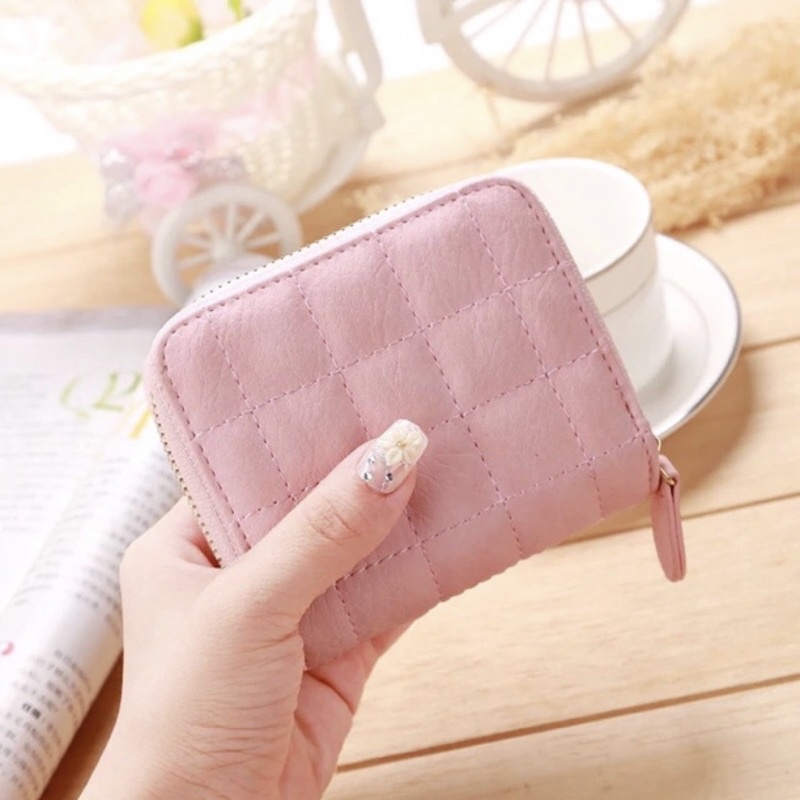 JISOO Dompet wanita lipat KOREA TRENDY WALLET