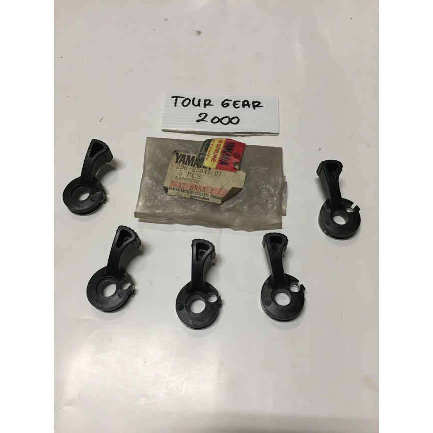 TUAS CHOKE LEVER STATER TARIKAN CHOKE YAMAHA V75 V80 296-83941-01 ORI MADE IN JAPAN