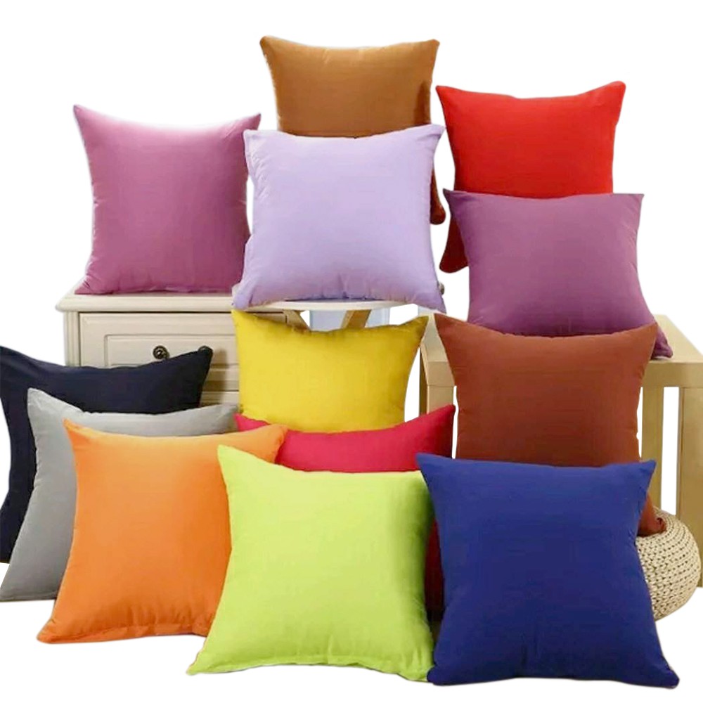 Sarung Bantal Sofa Cushion Cover Colourful Bantal sofa 