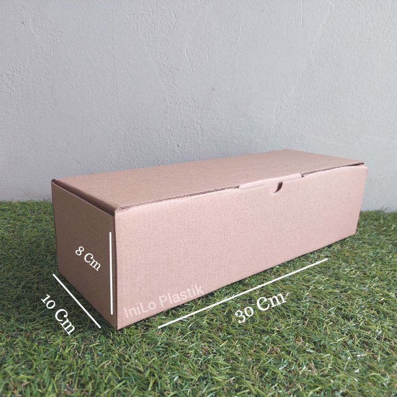 @10pcs Box Brownies / Box Coklat / Dus Die Cut 10x30x8