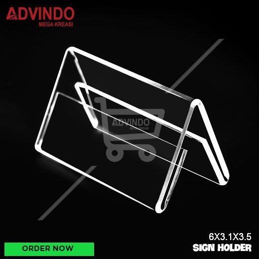 

price tag / Sign holder / tent holder / name holder / tent holder akrilik