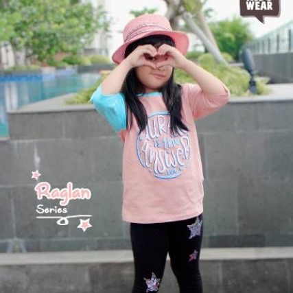 Kaos Anak Reglan By Vitto 2-10T