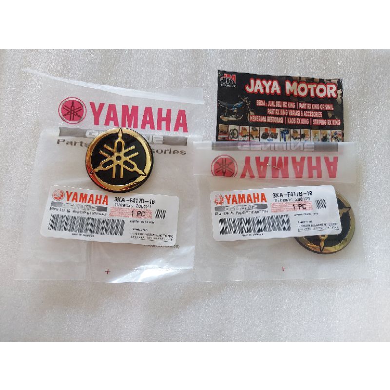 EMBLEM LOGO GARPUTALA GOLD TANGKI RX KING 2003 SE SPECIAL EDITION ORI ORIGINAL