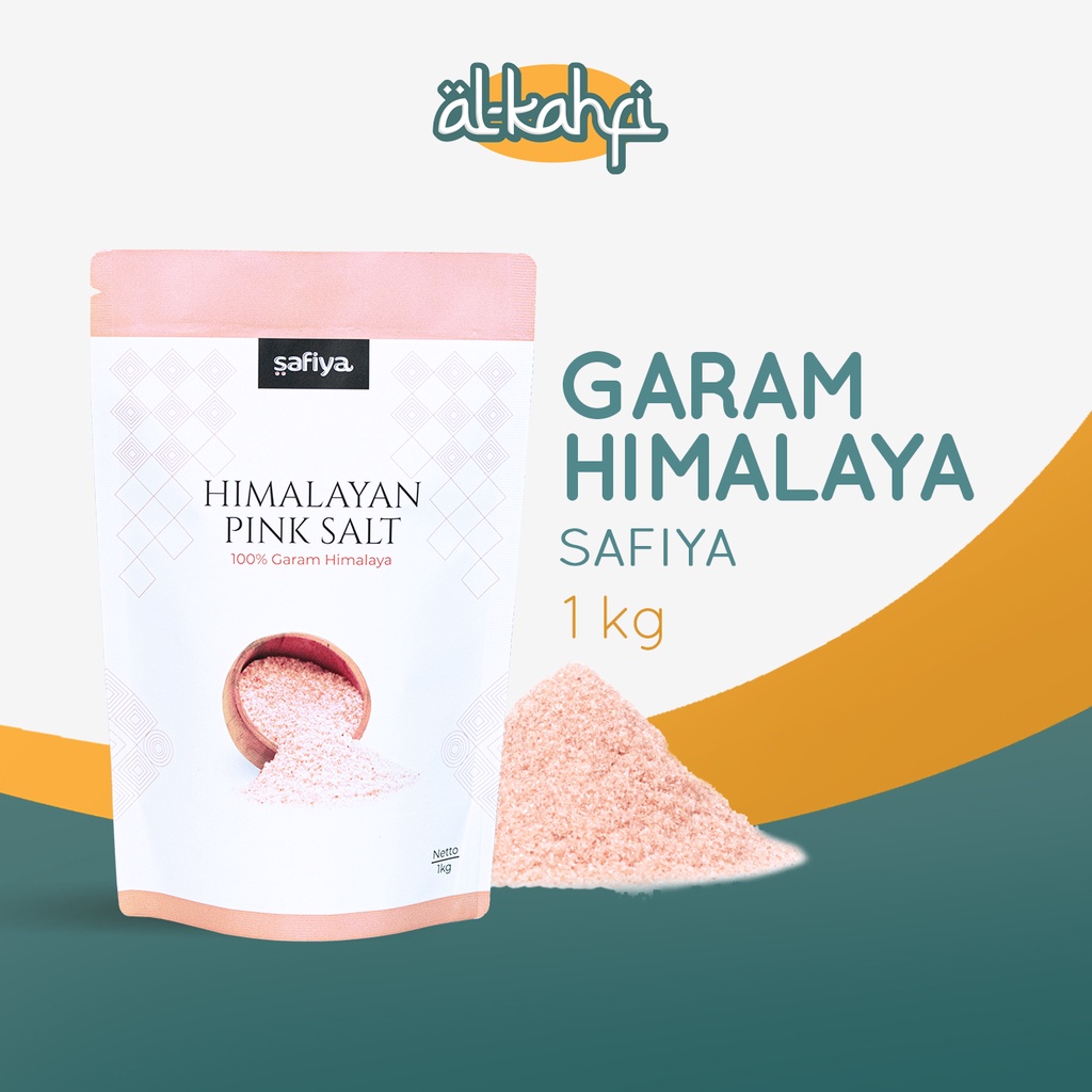 Garam Himalaya 1 Kg Himalayan Pink Salt Asli Penyedap Rasa