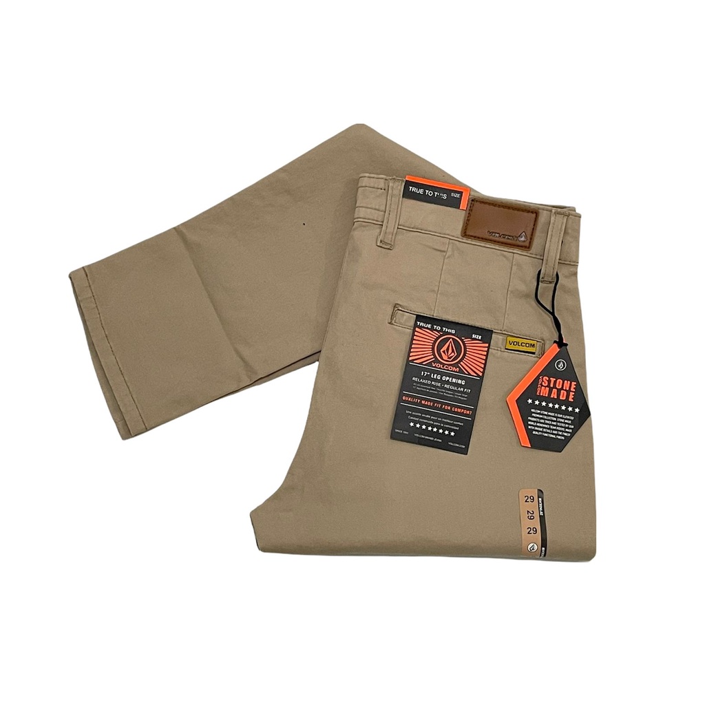 celana panjang pria // celana panjang cino // chinos volcom original