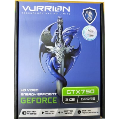 VGA Gaming VURRION GTX 750 2GB DDR5 128Bit GAMING VGA ORI