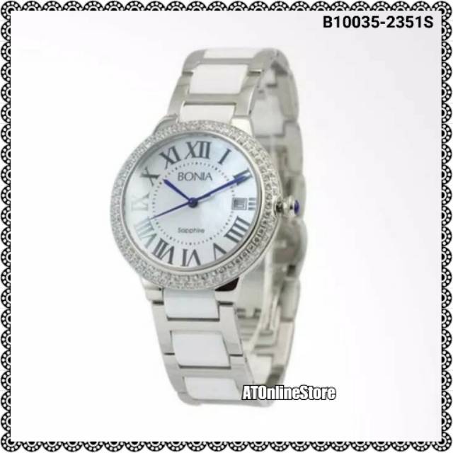 Jam Tangan Wanita Swarovski Bonia B10035-2351S ORIGINAL Garansi 2 Tahun