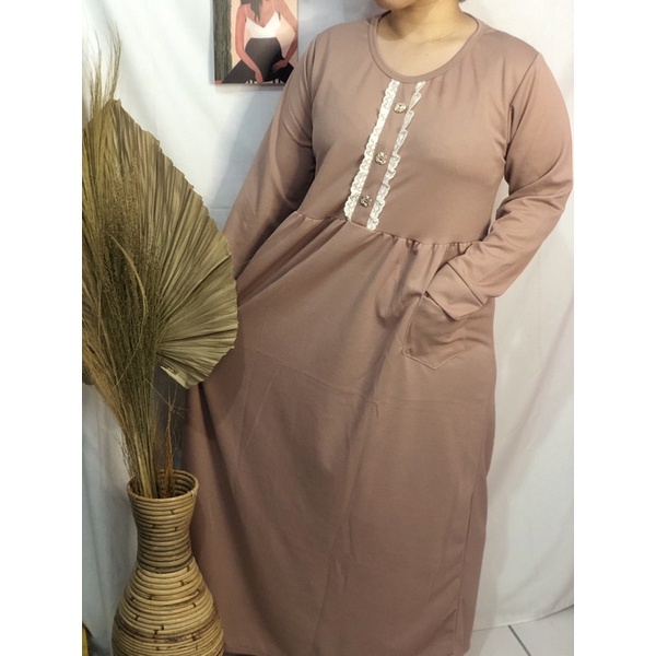 GAMIS MURAH / FASHION MUSLIM / KOREAN STYLE / DRESS MUSLIM JUMBO SIZE BIG SIZE / GAMIS LEOPARD MACAN