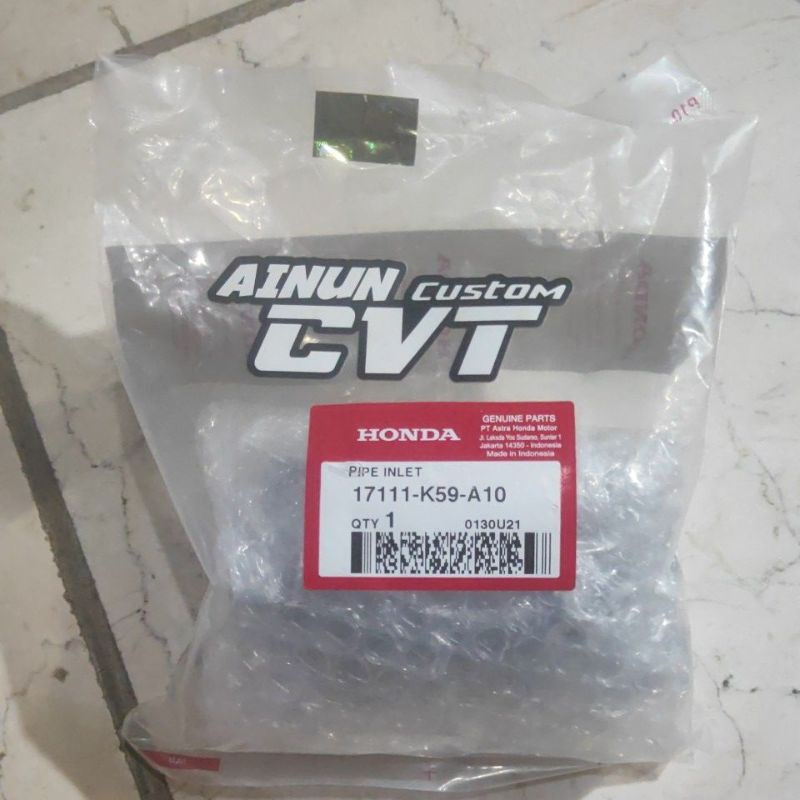 pipe inlet intake manifold k59 Vario 150 original Ahm