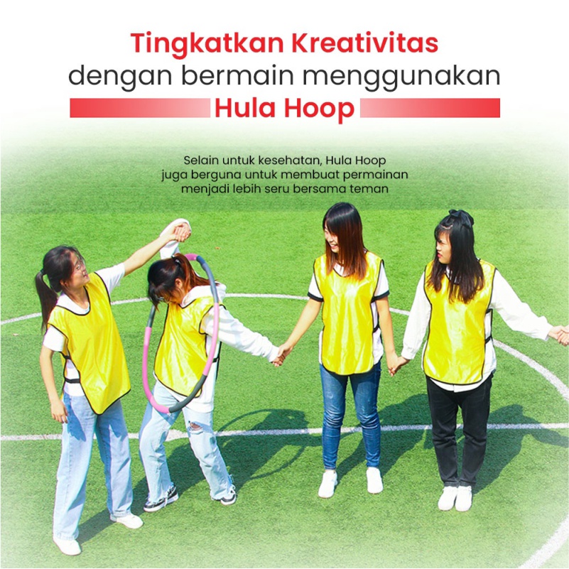 Hula Hoop Anak-Anak Dan Dewasa Fitness Kids Sports Tersedia Ukuran 95CM 84CM dan 73CM