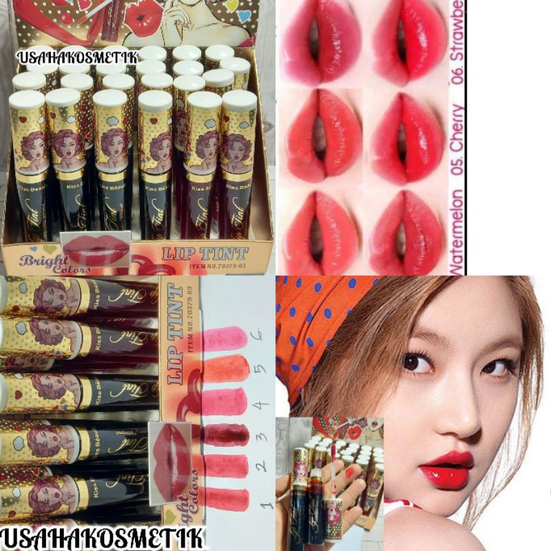 BEST SELLER  LIP TINT  LOVE  REVLON |  LIP TINT BRIGHT COLORS HARUM PERMEN   NO.999 | 70379 -03