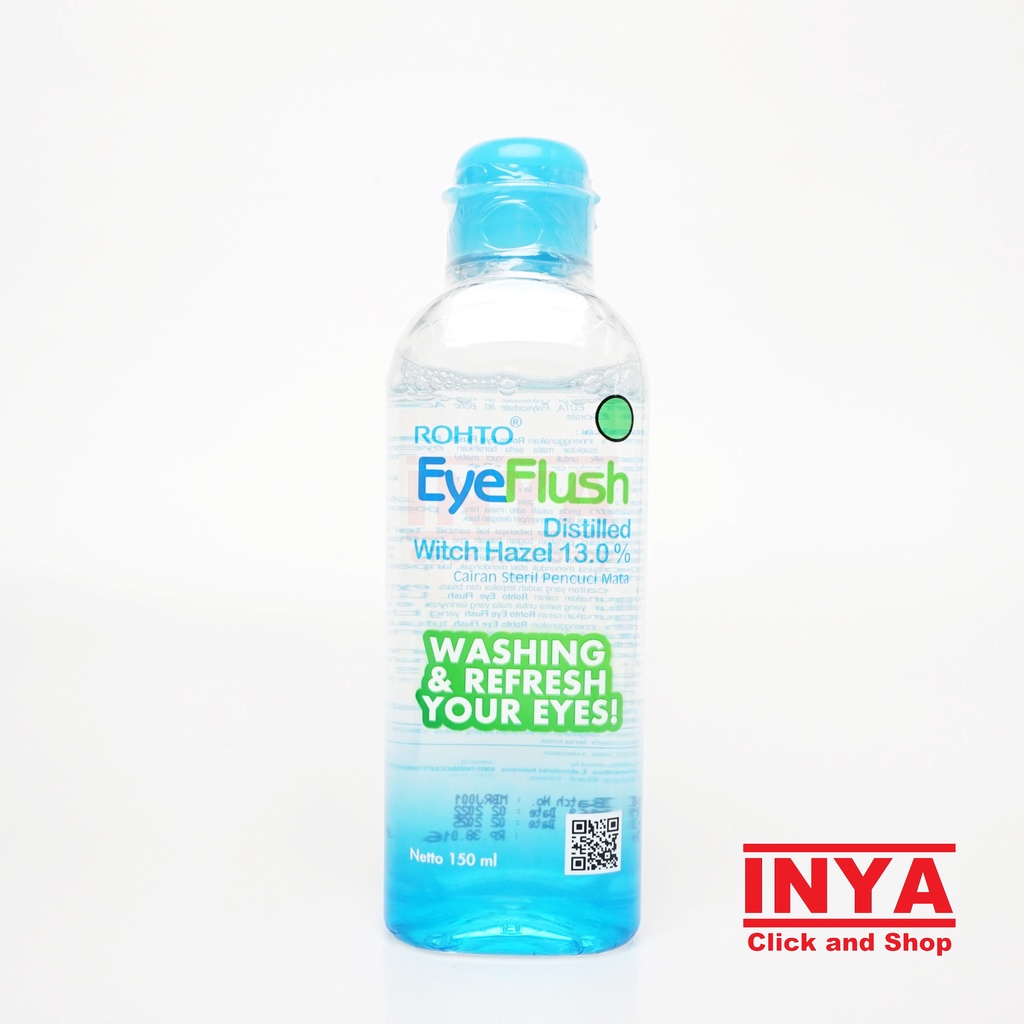 ROHTO EYEFLUSH 150ml - Boor Water - Cairan Pencuci Mata