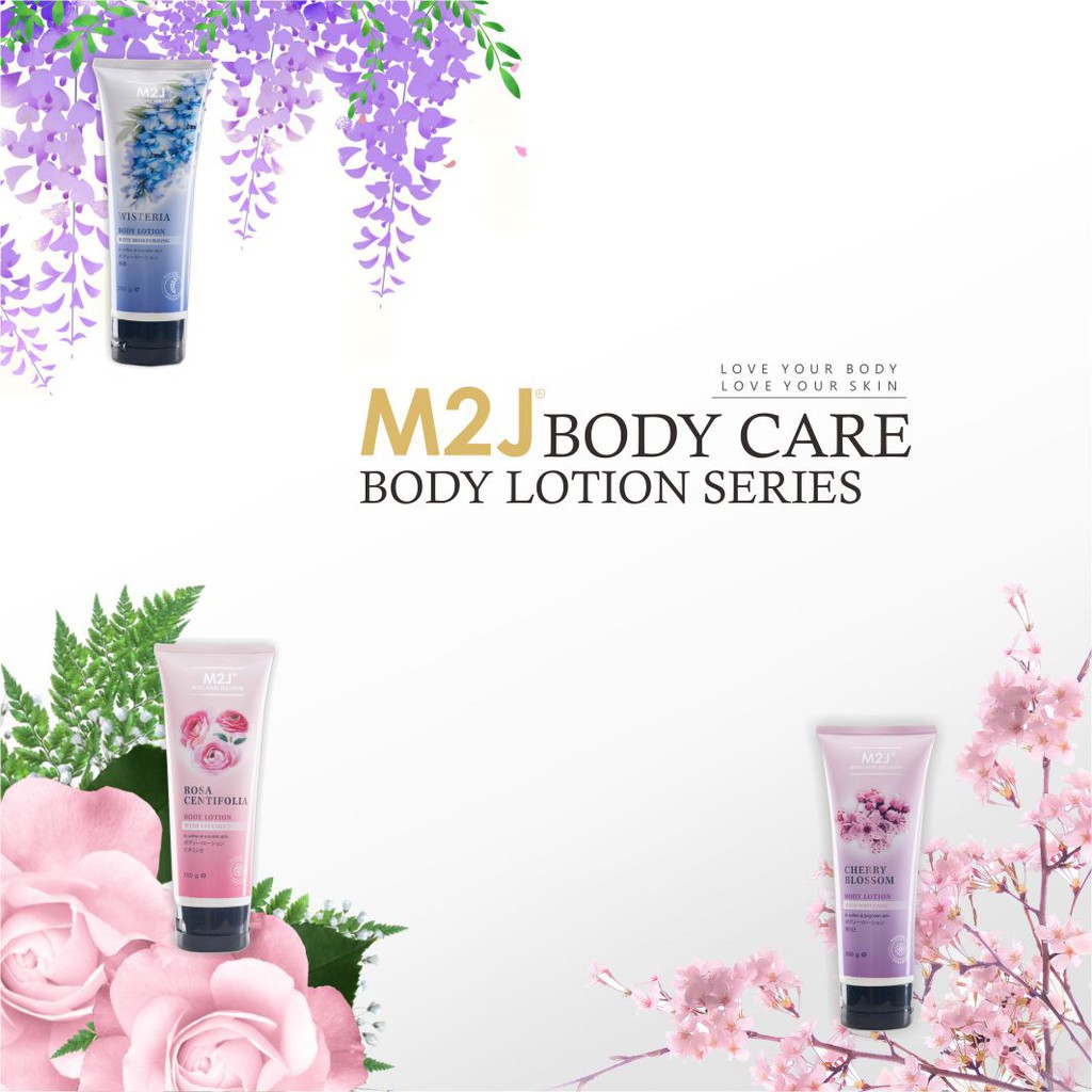 M2J - Whitening Body Lotion Rosa Centifolia