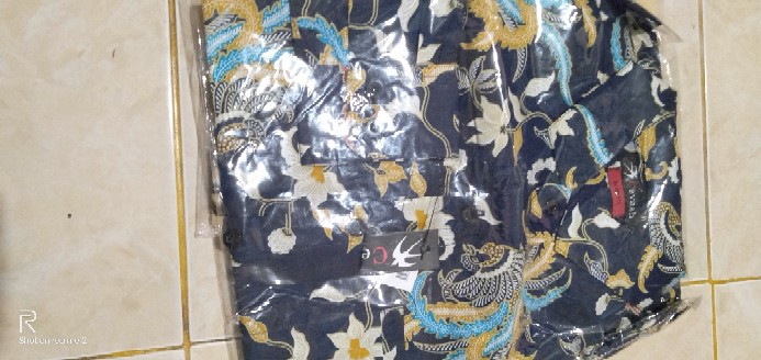 Kemeja Batik Pria Slimfit Modern Batik Mewah Slim Fit Lbdchs1l1