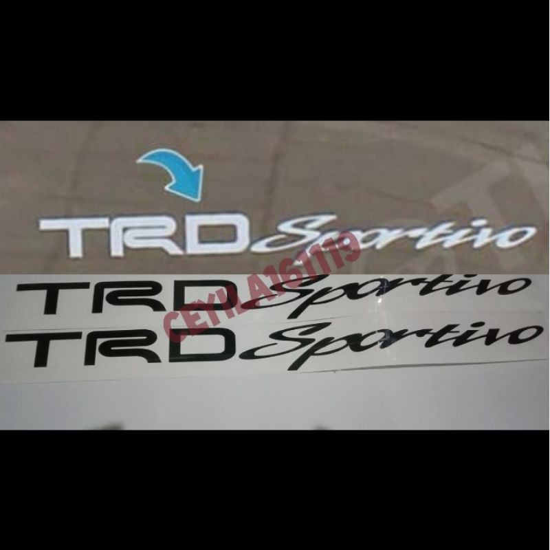 Sticker Samping TRD Sportivo Mobil Calya/Sigra