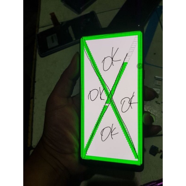 Lcd samsung galaxy note 8 tidak ada minus