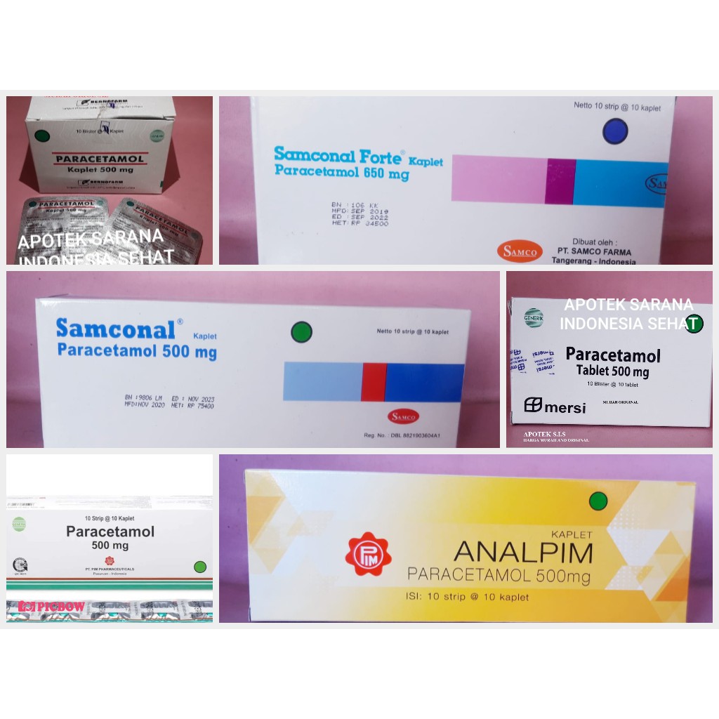 Paracetamol Tab 500 Per Box
