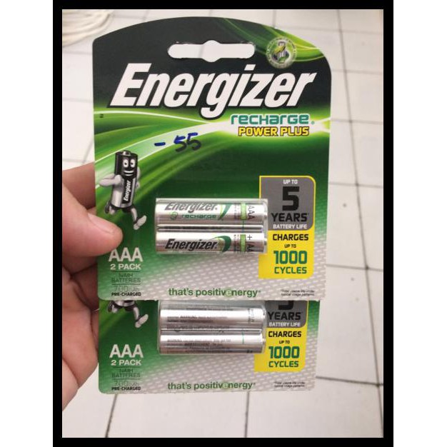 Baterai Energizer Aaa Recharge / A3 Recharge