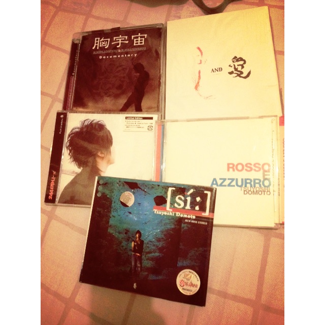 (JPOP) koleksi cd dvd tsuyoshi domoto kinki kids