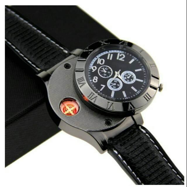 Jam tangan mancis USB