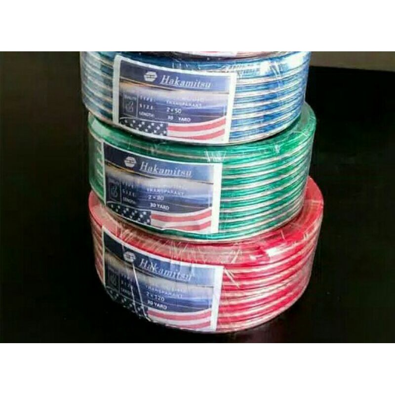KABEL LISTRIK TRANSPARAN KABEL SERABUT