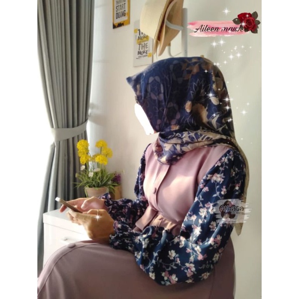 AILEEN MAXY ORIGINAL ATHATA  // DRESS MAXY LENGAN BALON